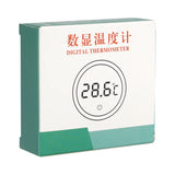 New Aquarium Self-Adhesive Thermometer Lcd Digital Fish Tank Mini Thermometers Large Screen Monitor Terrarium Temperature Meter