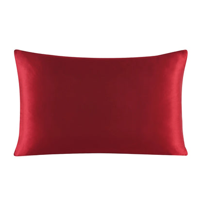 100% Nature Mulberry Silk Pillowcase Zipper Pillowcases Pillow Case For Healthy Standard Queen King Multicolor