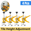 1-6PCS Tile Height Adjustment Wall Tile Ceramic Height Locator Adjustment for Tile Fixing Leveling System Hand Construction Tool