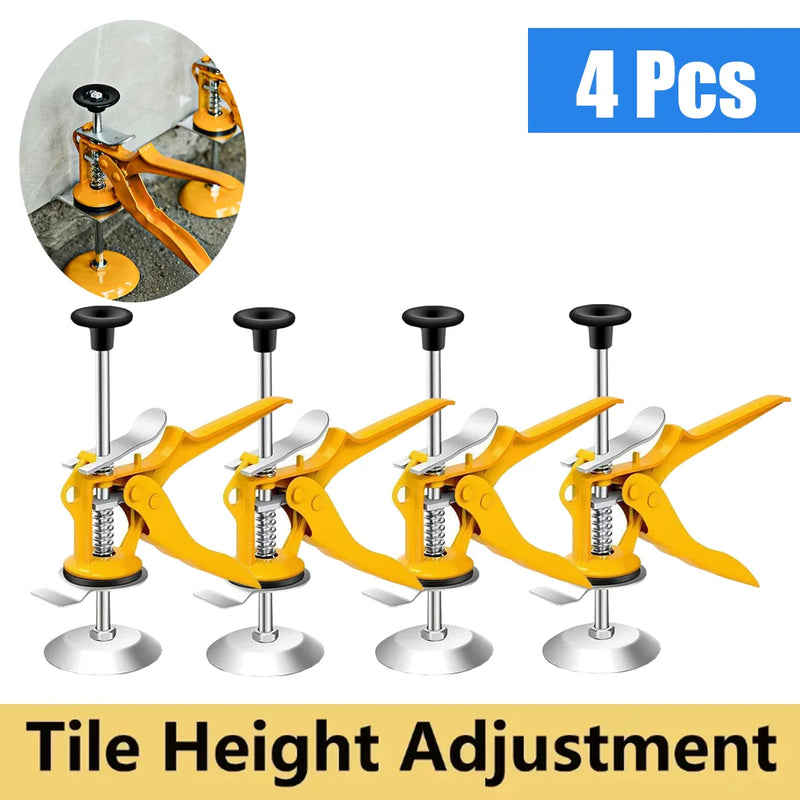 1-6PCS Tile Height Adjustment Wall Tile Ceramic Height Locator Adjustment for Tile Fixing Leveling System Hand Construction Tool