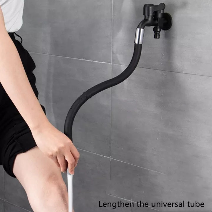 360° Rotating Silica Gel Faucet Extender Flexible Bending Bathroom Faucet Sink Universal Splash Extender Kitchen Accessories