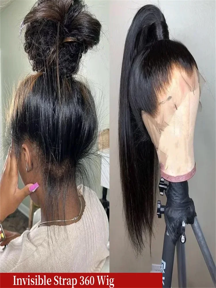 Peruca lace frontal ready to wear cabelo humano liso HD - pronto a usar