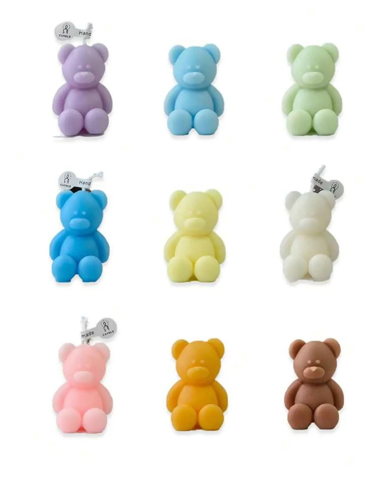 1pc Mini Bear Creative Scented Candles,for Home Atmosphere decoration And Photo Props Birthday Gifts Room Decor Gifts Graduation