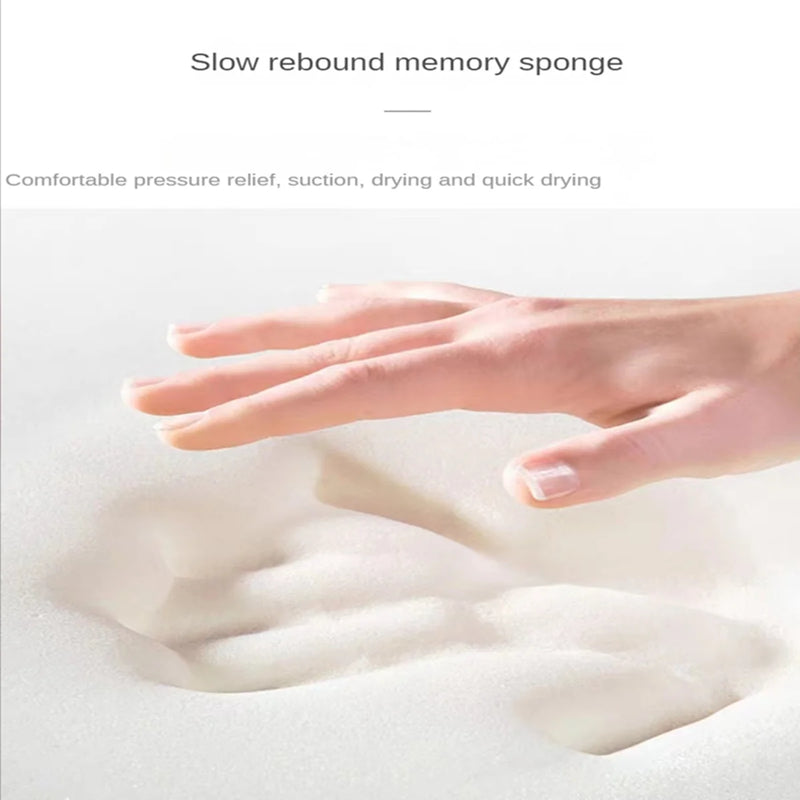 Alfombra de baño antideslizante con absorción de agua, alfombra de baño gruesa, alfombra de pelo largo, alfombra de inodoro duradera y lavable a máquina