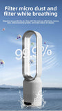 Leafless fan, household electric fan, no pages, silent air filter, circulating fan, bed head, floor standing desktop