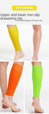 1Pair Football Socks Soccer Accessories Leg Brace Sleeves Breathable Sport Sock Adult Kids Shin Guards Calf Protection Leg Cover