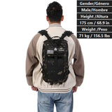 25L/50L Sturdy Nylon Waterproof Tactical Sports Trekking Fishing Hunting Camping Hiking Bag Backpack Outdoor Rucksacks