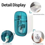 1 PCS Toothpaste Dispenser Bathroom Accessories Wall Mount Lazy Toothpaste Squeezer Toothbrush Holder