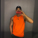 GITF-Men's Bodybuilding Tops, Gym Workout, Fitness Shirt, Running Kleding, Stringer, Singlet, Zomer, Training Vest 