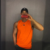 GITF-Men's Bodybuilding Tops, Gym Workout, Fitness Shirt, Running Kleding, Stringer, Singlet, Zomer, Training Vest 
