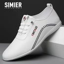2024 New Casual Shoes for Men Fashion Lightweight Men Walking Shoes Comfortable Slip-on Loafers Outdoor All Match Men Flat Shoes