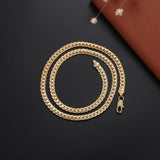 Colar de Corrente Cobra para Homens e Mulheres, prata esterlina 925, moda tira, alta qualidade, 1mm
