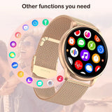 MEVADEN 1.32 inch Female Fashion Smart Watch Bluetooth Call Women Sport Fitness Tracker Health Monitor Smartwatch for Ladies Y22