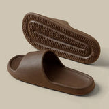 Summer Fashion Slippers Women's Shoes Cloud Slippers For Men Home Flat Sandals Massage Flip Flops Couples Bathroom Indoor Slides