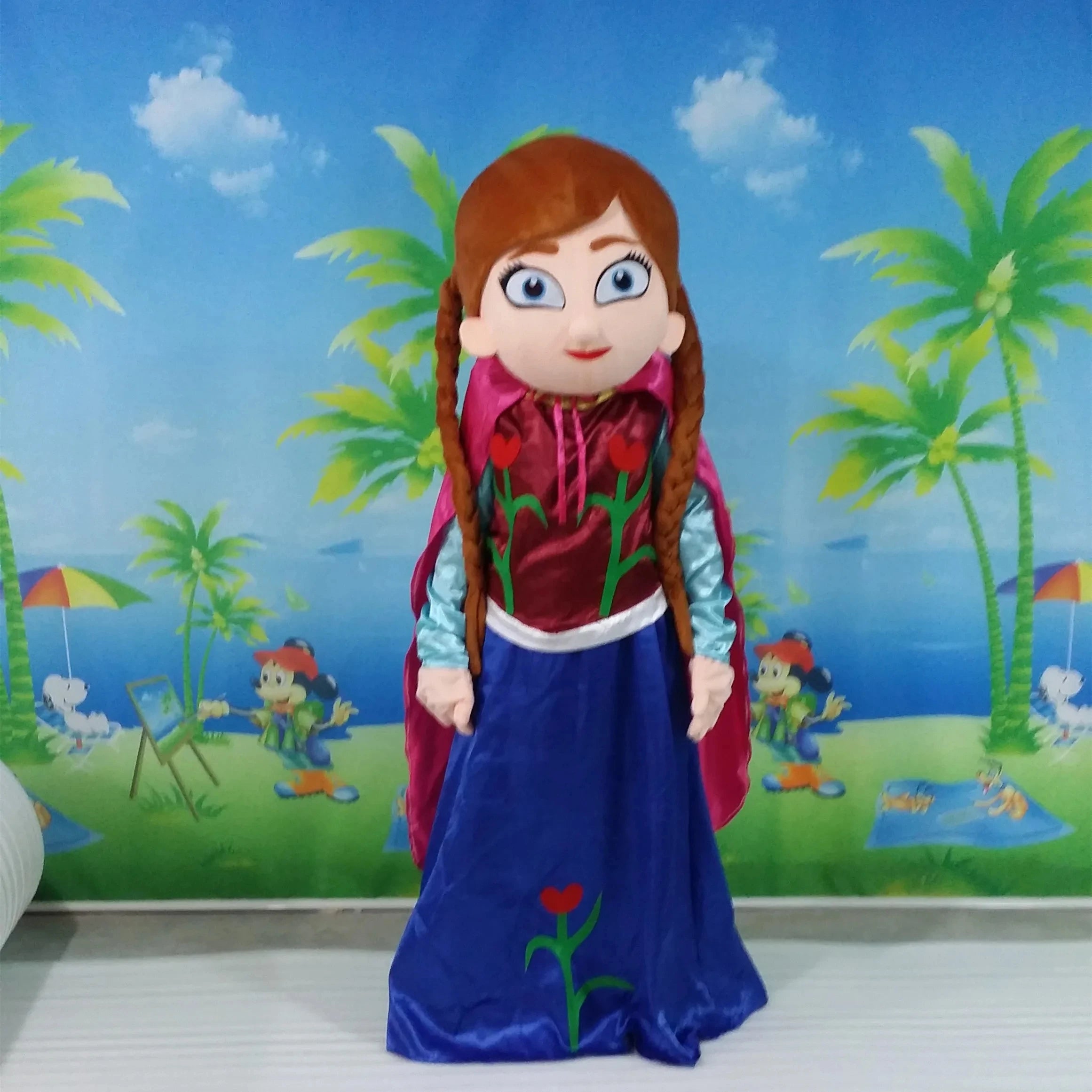 New MINISO Disney Alvin And The Chipmunks Tamias Mascot Costume Advertising ceremony Fancy Dress Party Animal carnival perform