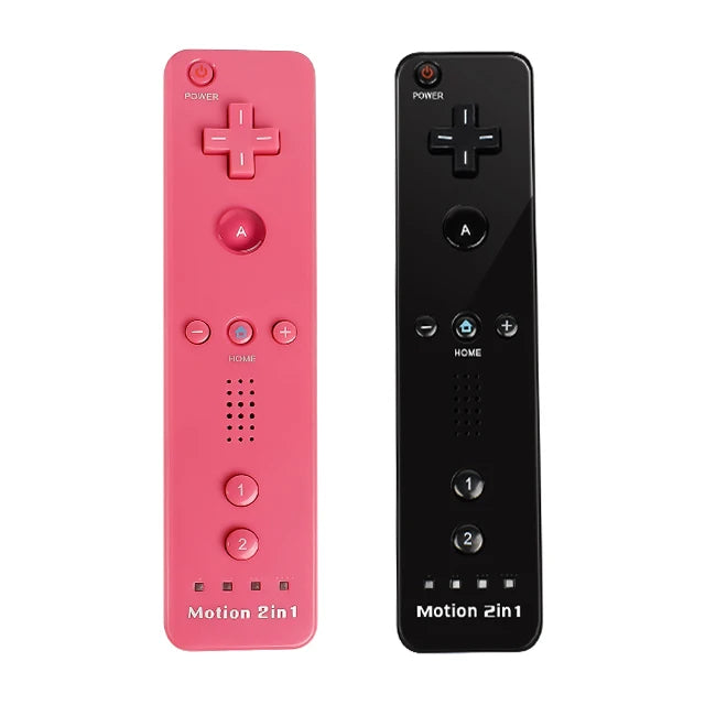 Controllers for Nintendo Wii/Wii U Left/Right 2in1 Motion Plus Controller Wireless Remote Control Gamepad Video Game Accessories