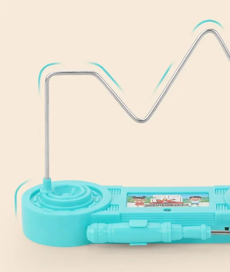 Laberinto de colisión eléctrica para niños, juguete divertido para entrenamiento de concentración, experimento científico, rompecabezas de educación temprana, juguetes, accesorios de aprendizaje