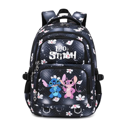 Mochila impermeable Disney Lilo Stitch para mujer, bolso de viaje para mujer, mochila escolar para adolescentes, mochila para libros