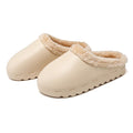 Men's Plush Slippers Soft Warm Comfort Home Indoor Cotton Shoes Fashion Winter 