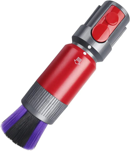 Dusting Brush Flexible Extension Hose for Dyson Outsize/ V7/ V8/ V10/ V11/ V15 Vacuum Cleaner Self-cleaning Soft Bristles Access
