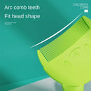 2pcs Set Infant Silicon Head Massager Fetal Head Fat Comb Toddler Bathing Soft Comb Newborn Hair Cleaning Baby Care Accessories