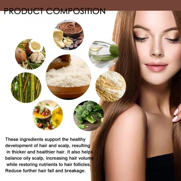 Aceite capilar de jengibre para hombres y mujeres, tratamiento anticaída del cabello, suero para el cuero cabelludo, productos de belleza y salud. 