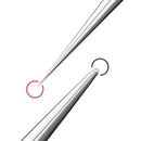 Pinzas ultrafinas con Clip para espinillas y acné, n. ° 5, herramienta especial para cuidado Facial con aguja para acné, salón de belleza