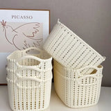Home Accessories Plastic Washing Storage Basket for Kitchen Snack Box Bathroom Shower Frame