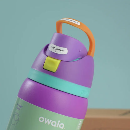 2024 New Owala Insulated Stainless Steel Water Bottle with Straw, BPA-Free Sports Water Bottle, Great for Travel, 24Oz/32 Oz,304