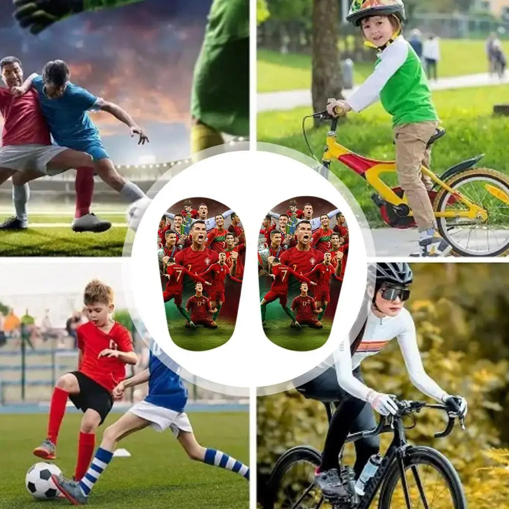 1 Pair Mini Shin Guards, Soccer Protective Gear, Protective Equipment Shin Guards, Soccer Fans Collection Pads