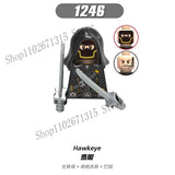 Marvel Avengers Superhero Building Blocks Iron Man Doctor Strange Hulk Thanos Spider-Man Venom Hawkeye Bricks Toys
