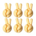 6PCS Yellow
