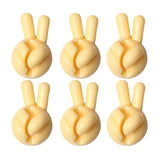 Finger Shape Cable Clips Holder Cute Charging Cord Management Home Office Car Desk Tidy Self-Adhesive Cable Winder Organizer