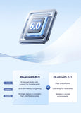 Fone de Ouvido Sem Fio Baseus EH10 NC ANC com Cancelamento de Ruído Híbrido Adaptativo de 45dB, Hi-Res LDAC, Bluetooth 6.0 e 80 Horas de Autonomia