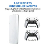 128G Game Stick M15 4K Video TV Game Console Wireless Gamepads Video Game 64G 40000+/50000+ Classic Arcade Games HD Two-player