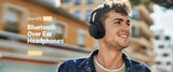 Oneodio A10 Bluetooth 5.4 Headphones Hybrid Active Noise Cancelling With Hi-Res Audio Over Ear Wireless Headset ANC With 5-Mic