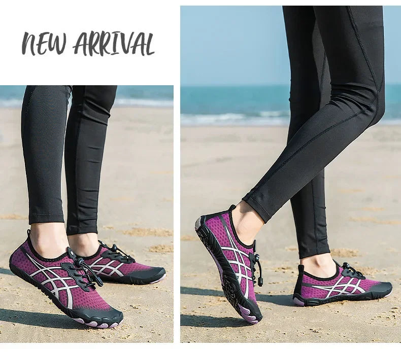 New Men's Hiking Sport Shoes Deep Squat Fitness Shoes Fishing Swimming Wading Shoes Surfing Diving Beach Five-Finger Shoes