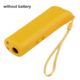Ultrasonic Dog Chaser Stop Aggressive Animal Attacks Dog Repeller Stop Bark Device with LED Flashlight Pet Dog Training Tools