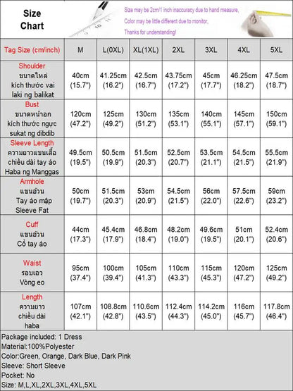 Plus Size 5XL Women Dress 2024 VONDA Summer V Neck Party Sundress Sexy Half Sleeve Bohemian Printed Dress Vestidos Loose Robe