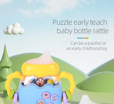 Baby Bottle Toy Education Early Education Musical Rattle  Teether for Kids