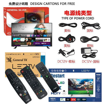 HXL MAART TV 65 75 85 100 Smart Full Screen TV