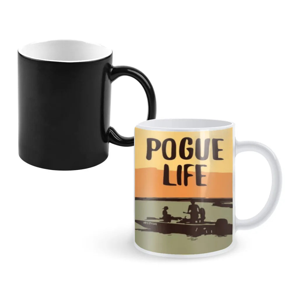 Outer Banks Anime Creativity Color Changing Mug Ceramic Mug Hot Coffee Cup Breakfast Cup Mug Friend Gift