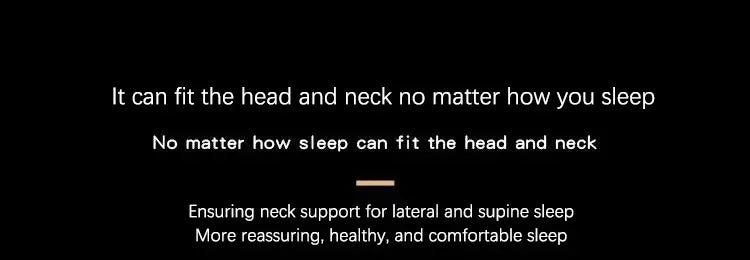 Cervical Orthopedic Neck Pillow Help Sleep And Protect The Pillow Neck Household Soybean Fiber SPA Massage Pillow For Sleeping