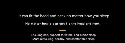 Cervical Orthopedic Neck Pillow Help Sleep And Protect The Pillow Neck Household Soybean Fiber SPA Massage Pillow For Sleeping