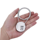 50cm Wire Rope Digital Padlock Password Code Security Lock Smart Combination Lock for Motorcycle Helmet Lock Extended Wire Rope