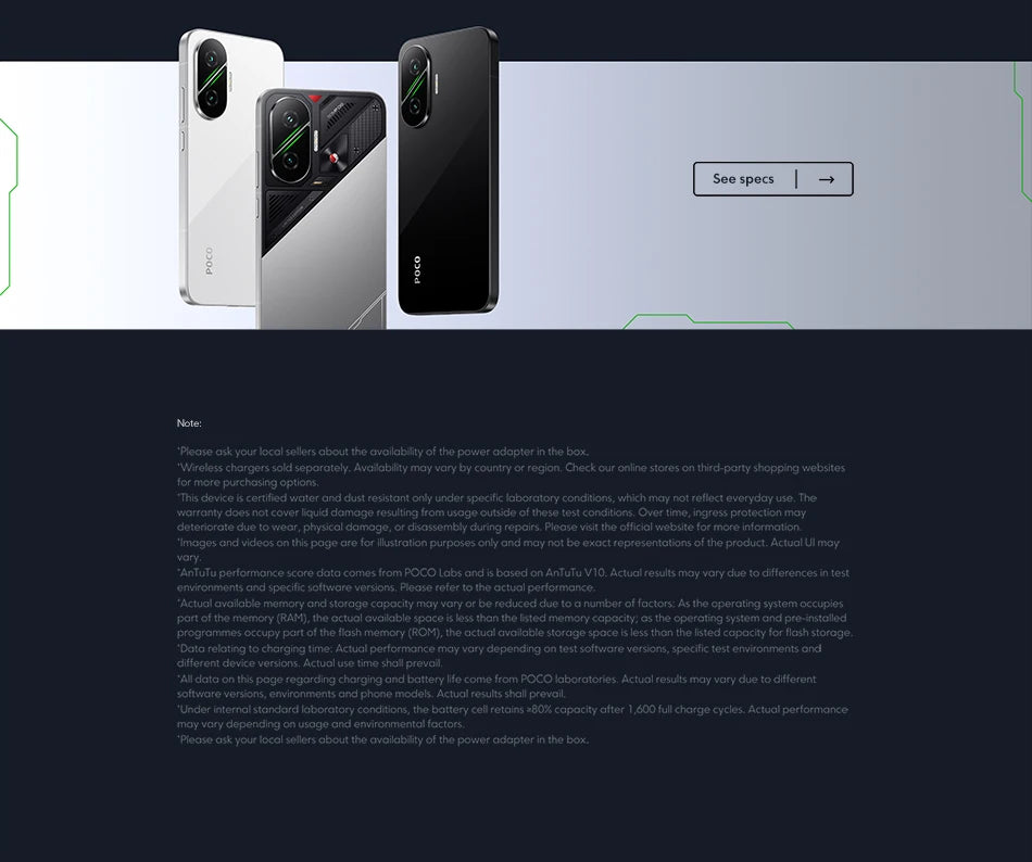 Global Version POCO F7 5G  Smartphone Snapdragon® 8s Gen 4 6500mAh Battery 6.83" 1.5K AMOLED 50MP Camer Smartphone