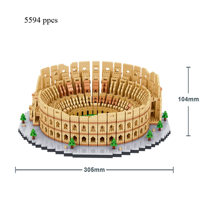 Famous Big Ben Micro Mini Building Blocks Crafted Replica, Leisure and Entertainment Toys Adult Construction Bricks Decoration
