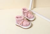 GT-CECD New Autumn/Winter Baby Boots Warm Plush Rubber Sole Toddler Kids Sneakers  Infant Shoes Fashion Little Boys Girls Boots