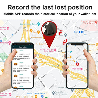 Wallet Tracker Card Android Card Air Tag Tracker Wallet Gps Tracker for Men Fathers Day Gift With Gift box Mothers Day Gift 2025