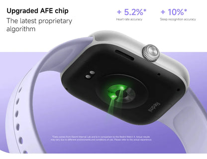 Global Version Xiaomi Redmi Watch 5 2.07 "60Hz AMOLED Screen Built-in GNSS Bluetooth Call 150 + Sports Modes 24 Days Battery Life